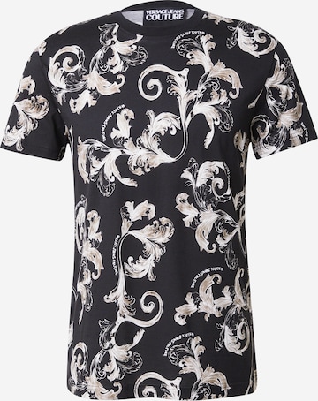 Versace Jeans Couture T-Shirt in Schwarz: Vorderseite