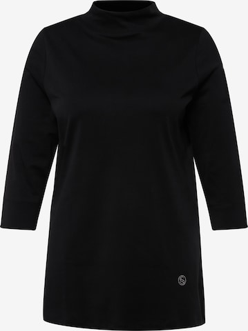 Ulla Popken Shirt in Black: front
