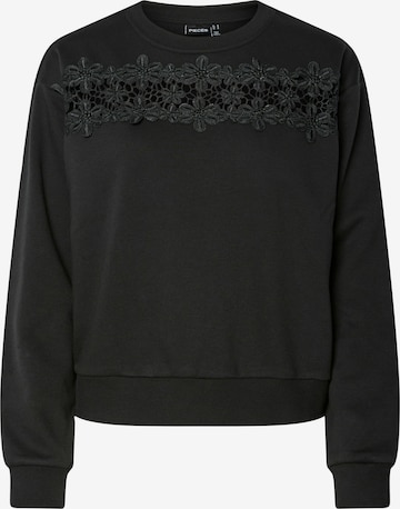 juoda PIECES Megztinis be užsegimo 'PCRITALA': priekis