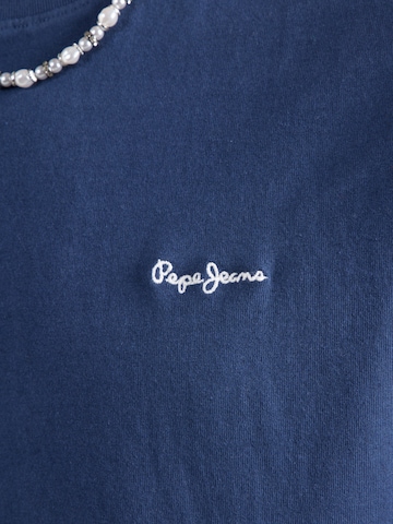 Pepe Jeans - Camiseta 'CONTRAST CONNOR' en azul
