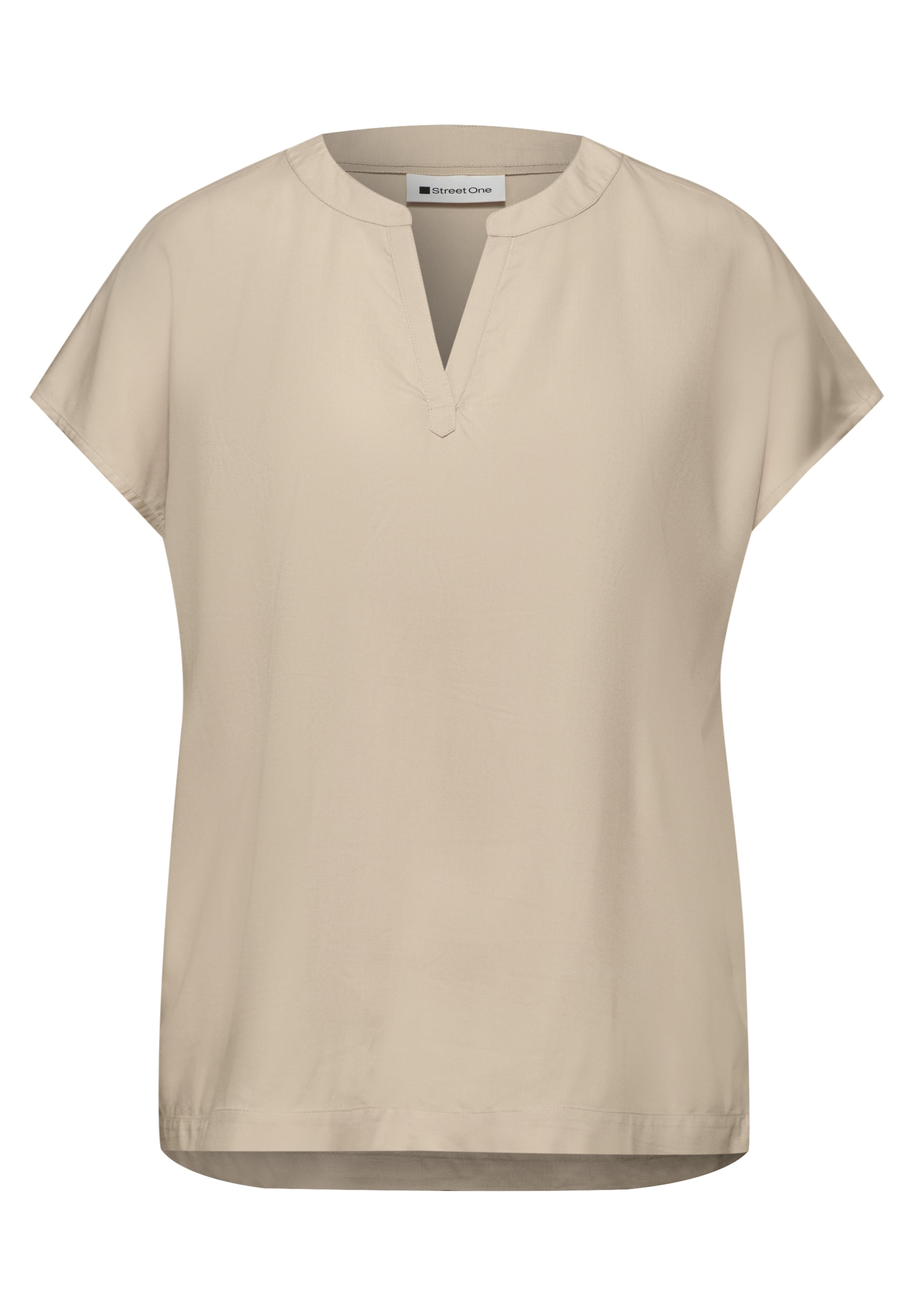 STREET ONE Bluse in Beige: Vorderseite