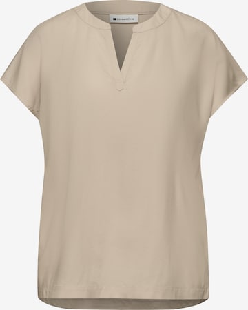 STREET ONE Blouse in Beige: front