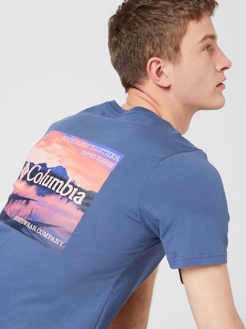 COLUMBIA T-Shirt 'Rapid Ridge' in Blau