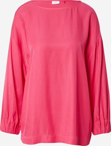 s.Oliver BLACK LABEL Blouse in Pink: front