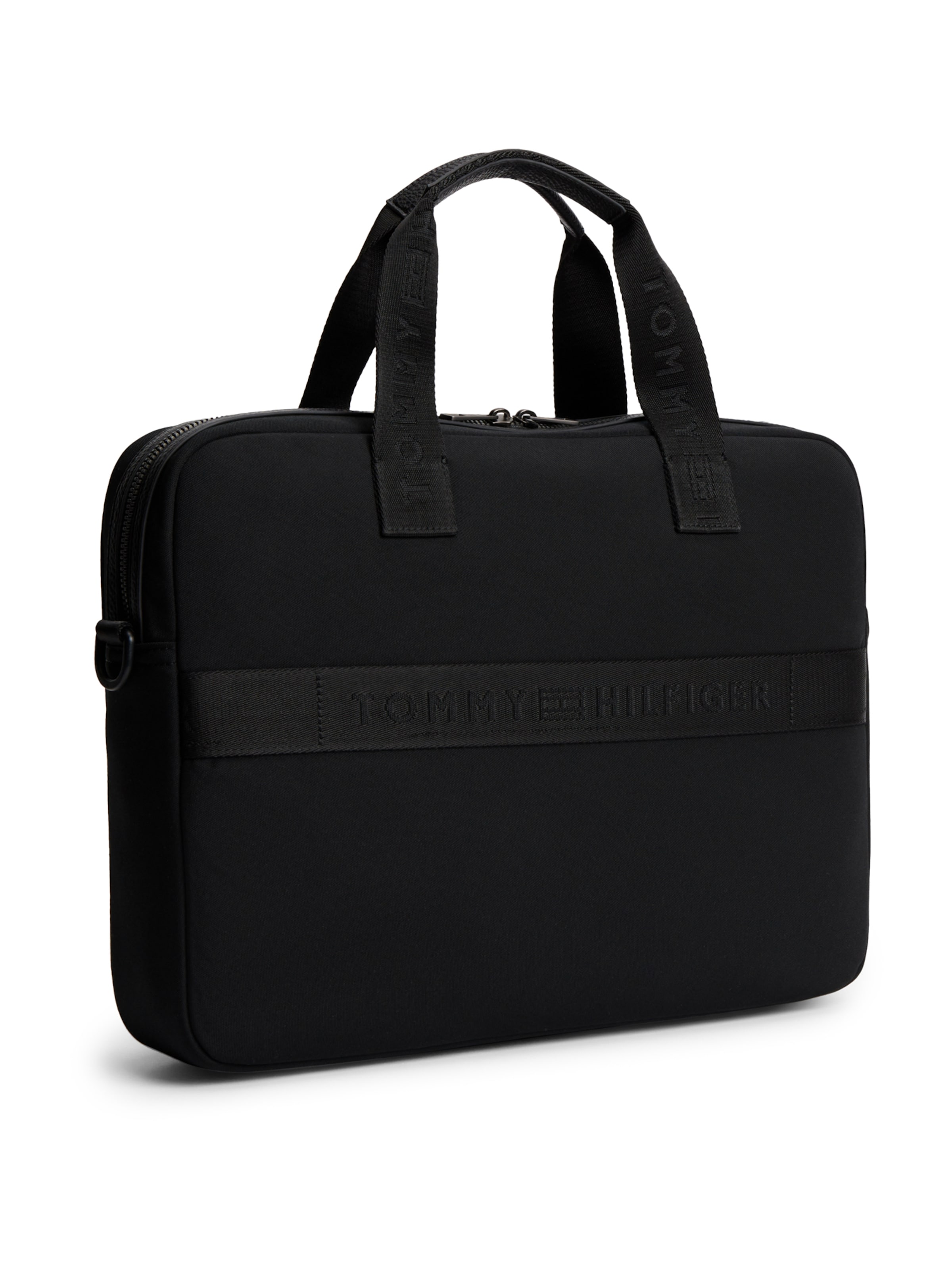 TOMMY HILFIGER Laptop bag in Black