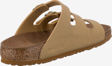 BIRKENSTOCK Pantolette 'Florida Fresh' in Beige