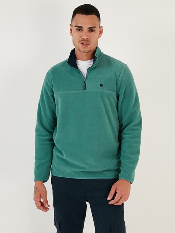 Pull-over Buratti en vert : devant