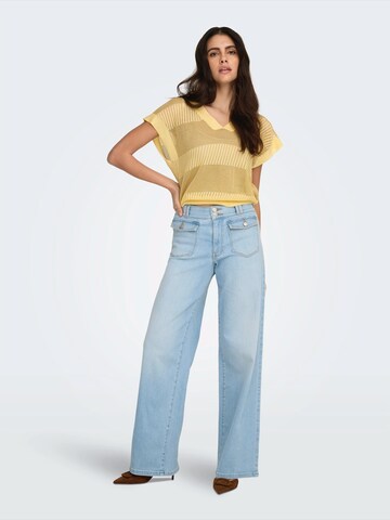 Wide leg Jeans 'ONLMADISON' de la ONLY pe albastru