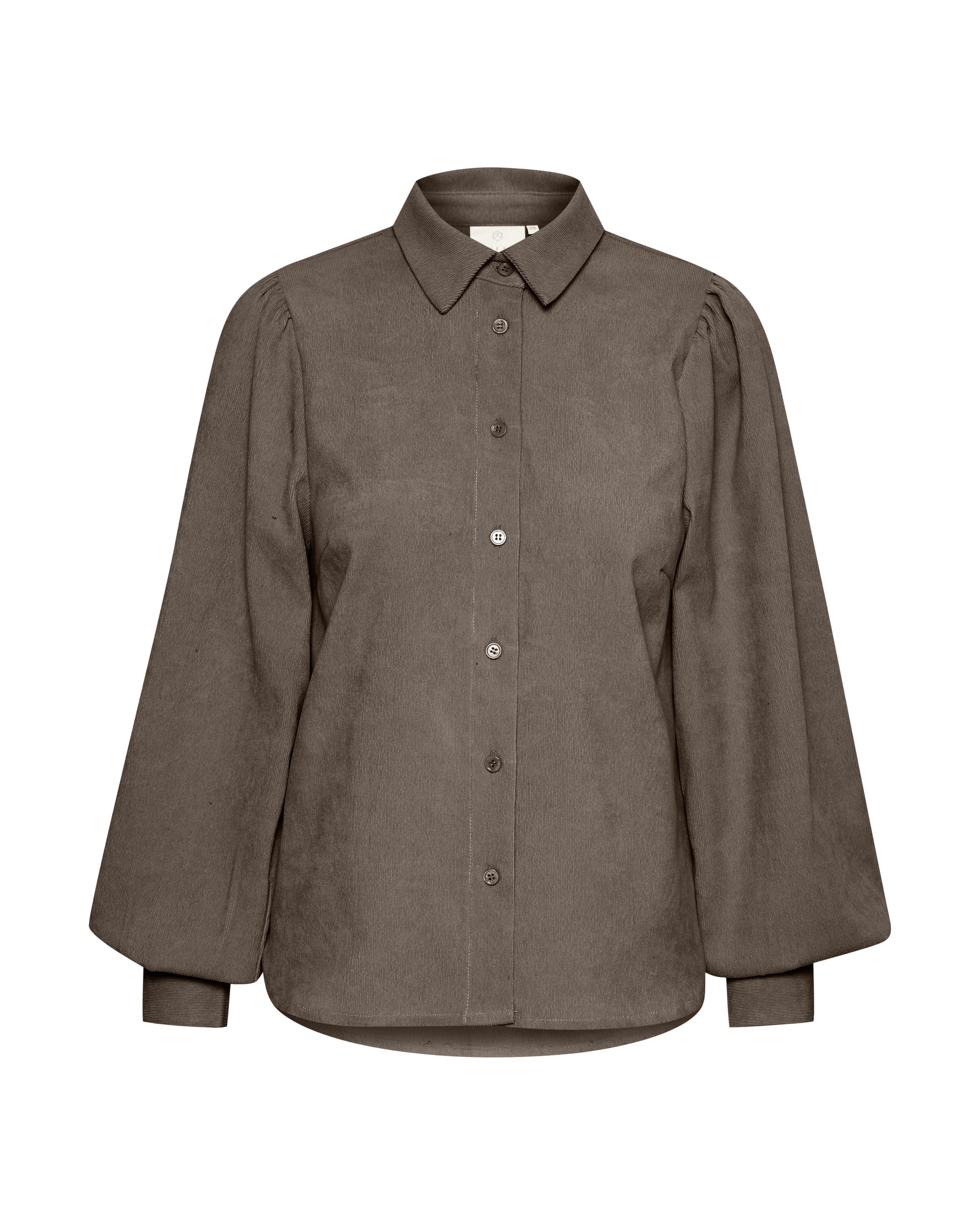 Kaffe Bluse 'KA Hermine' in Braun: Vorderseite