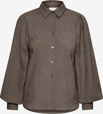 Kaffe Blouse 'KA Hermine' in Bruin: voorkant