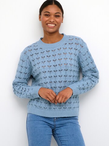 Kaffe Pullover 'Elena' i blå: forside