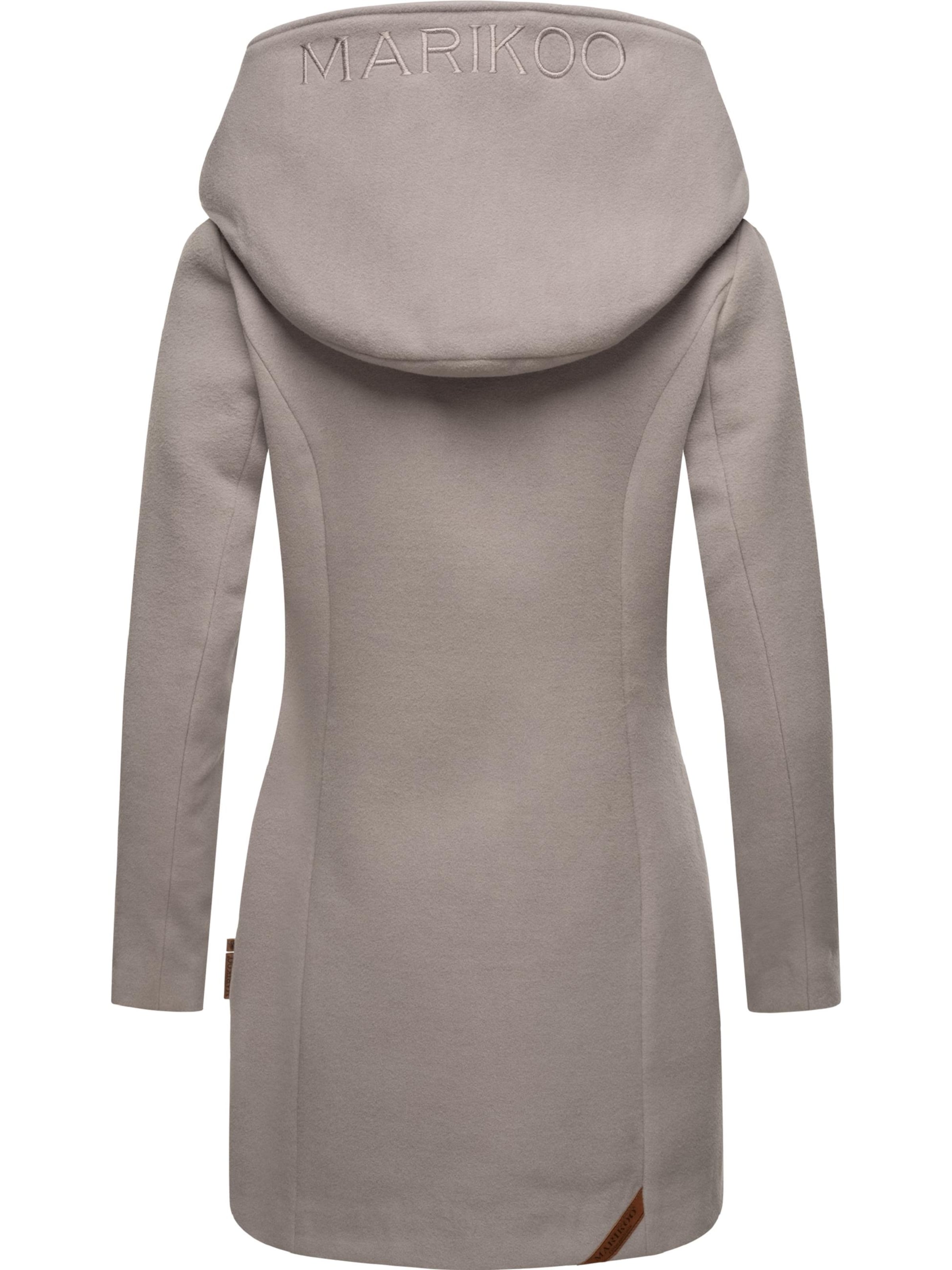 MARIKOO Between-seasons coat 'Maikoo' in Grey