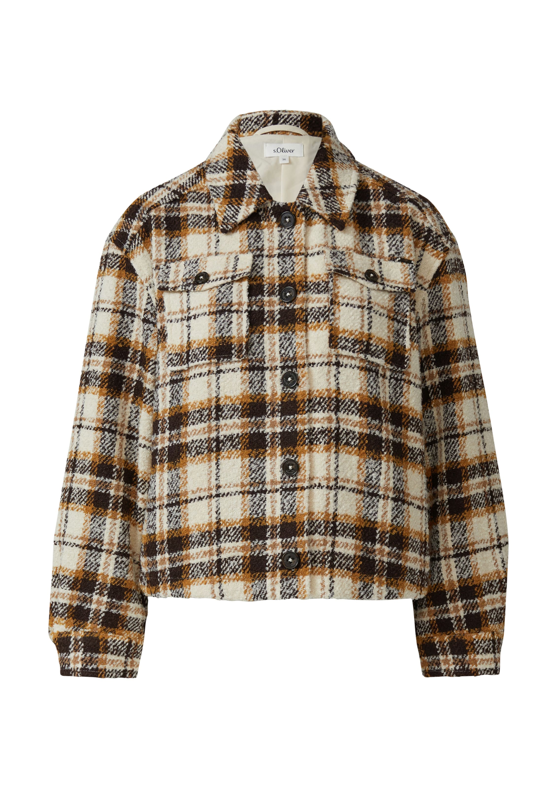 s.Oliver Prechodná bunda - Béžová: predná strana