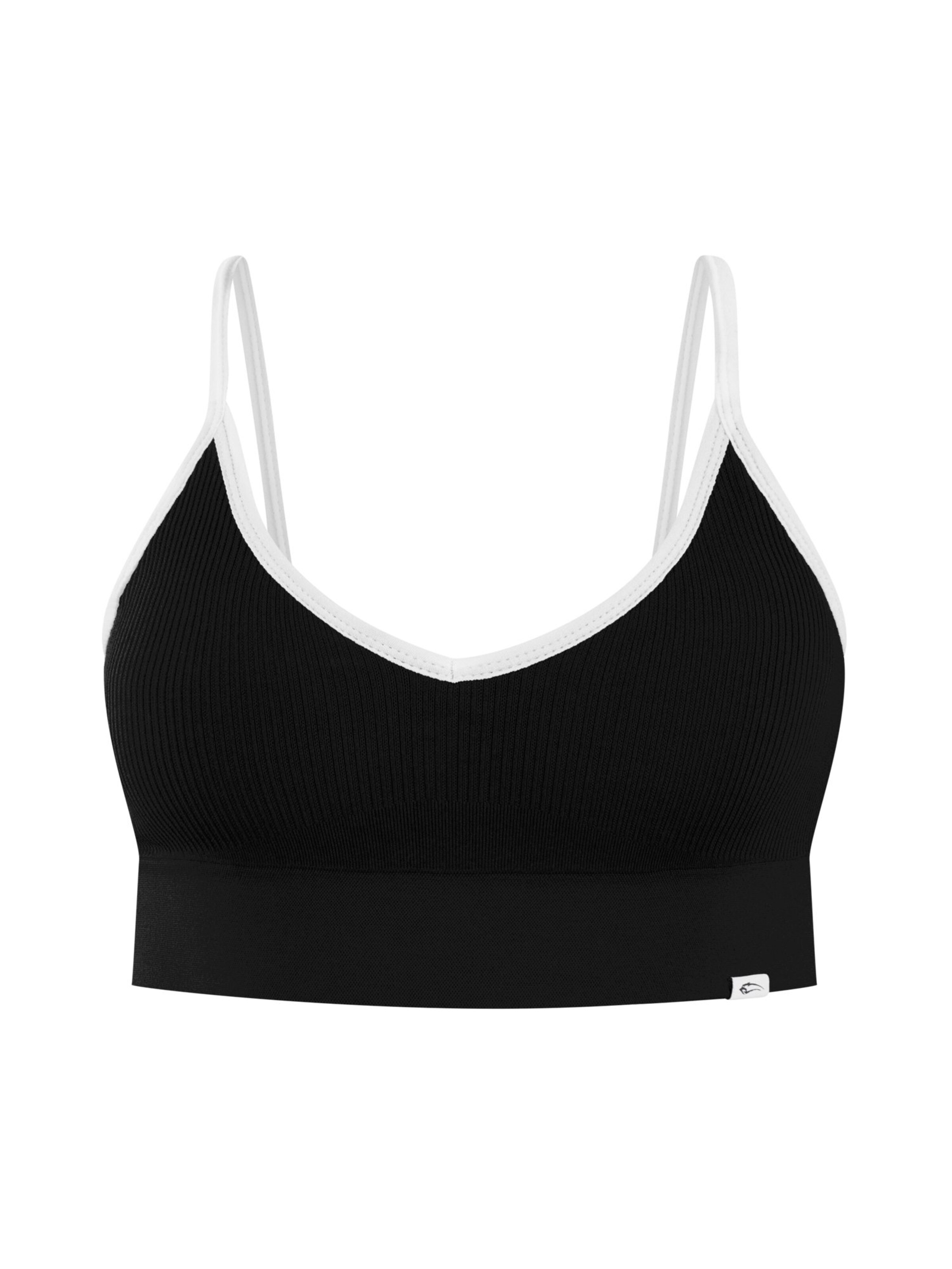 Smilodox Sporttop in Zwart: voorkant