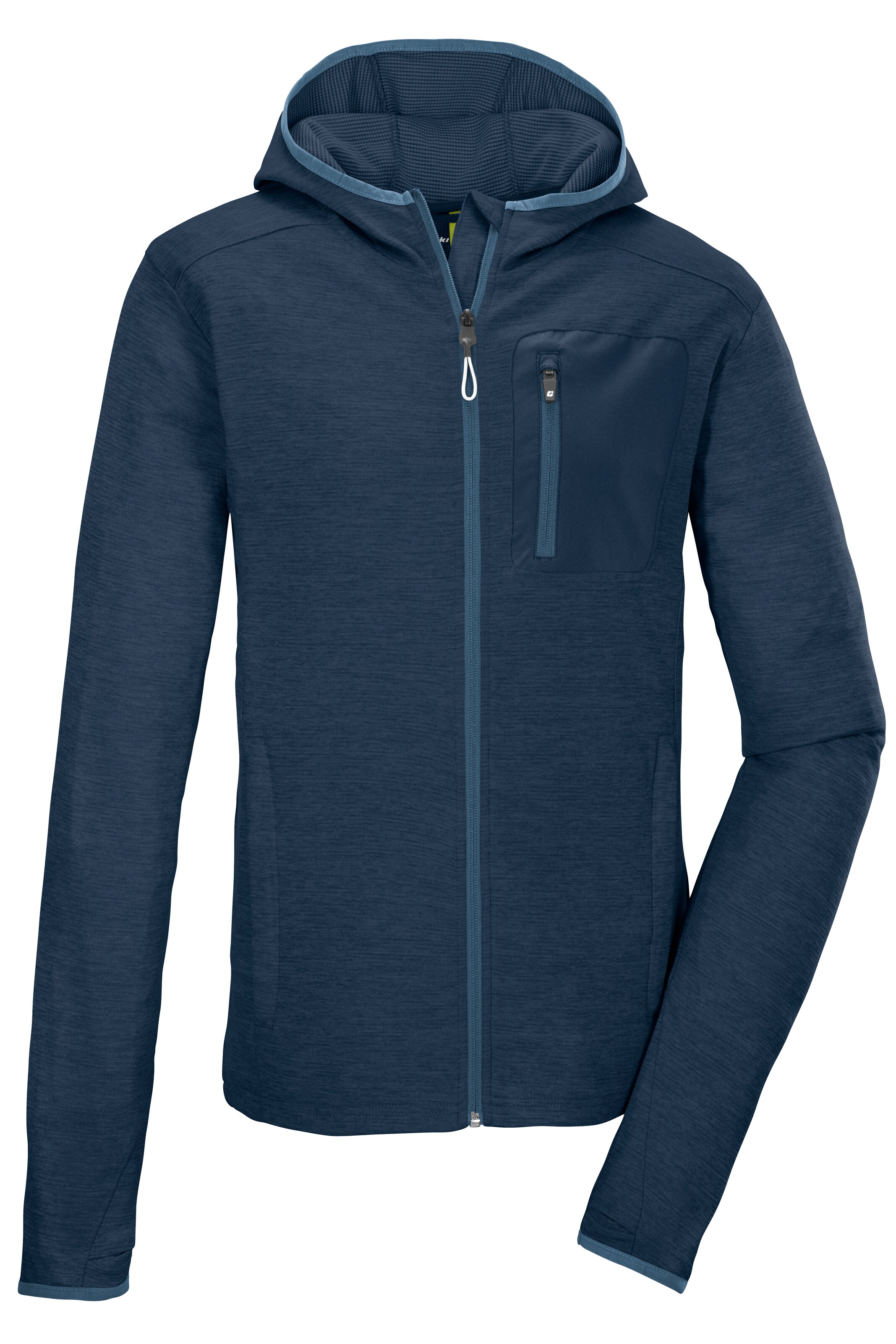 KILLTEC Outdoor jacket in Blue: front
