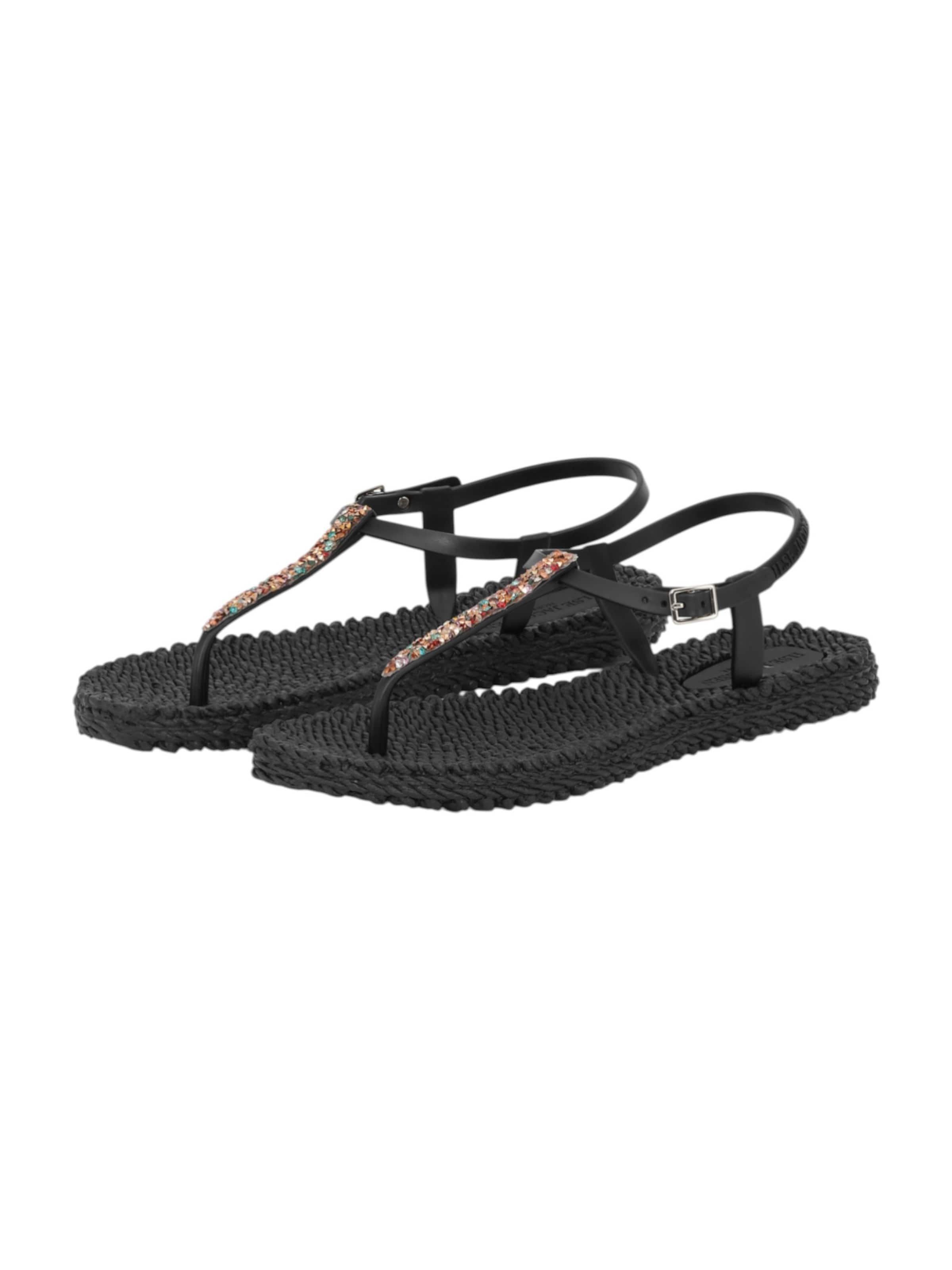ILSE JACOBSEN T-bar sandals 'CHEERFUL10M' in Black