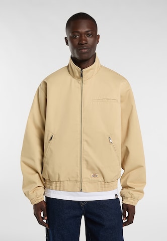 DICKIES Tussenjas in Beige: voorkant