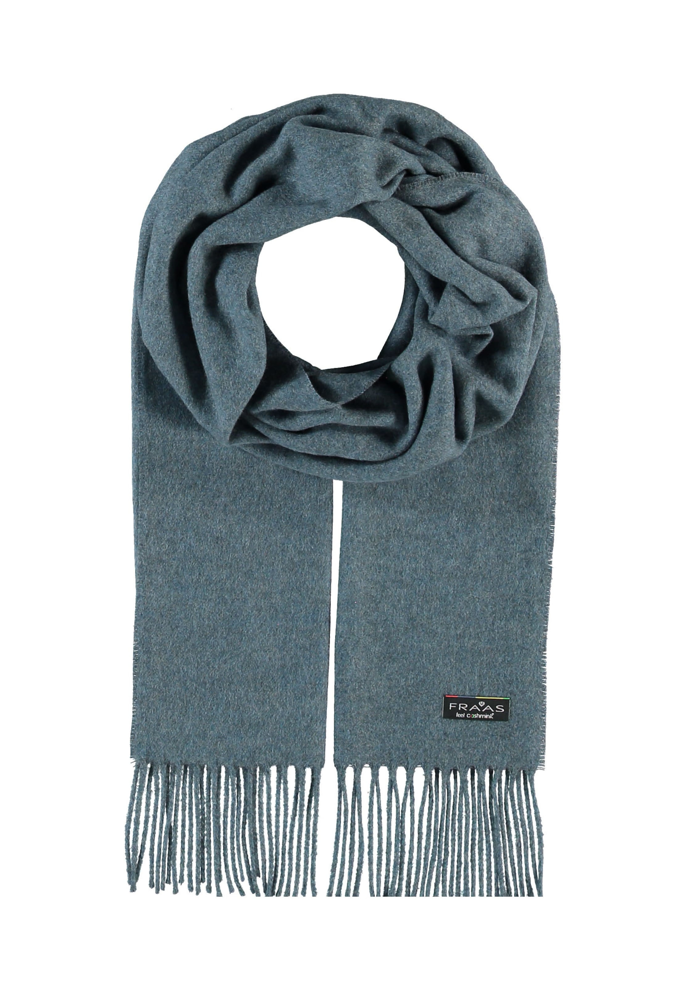FRAAS Schal in Blau: Vorderseite