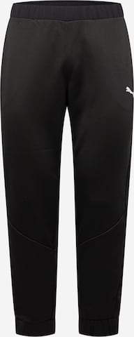 PUMA Tapered Sports trousers 'Train All Day' in Black: front