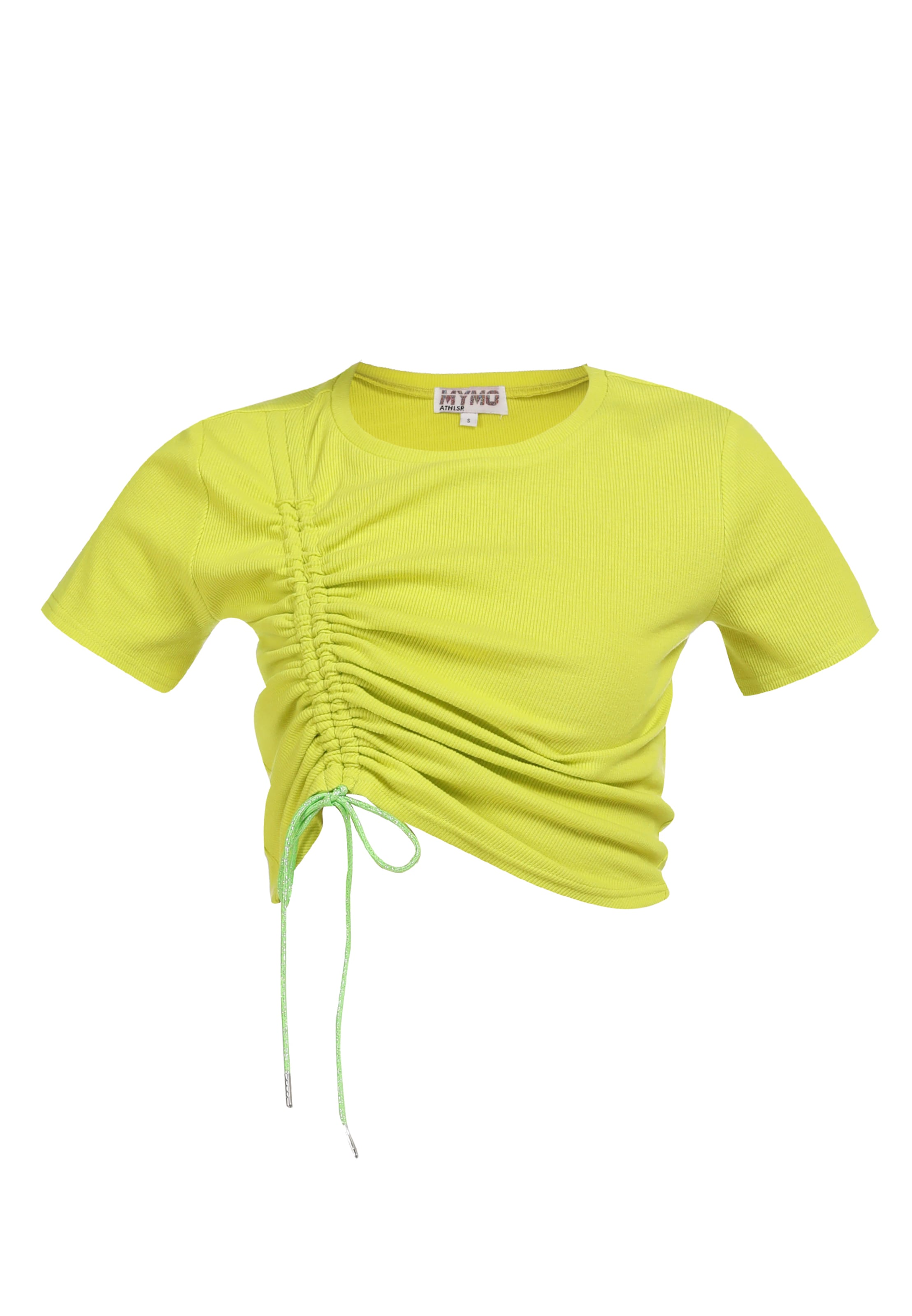 myMo ATHLSR Koszulka funkcyjna w kolorze żółty: przód