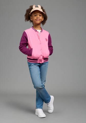 SCOUT Sweatjacke in Pink