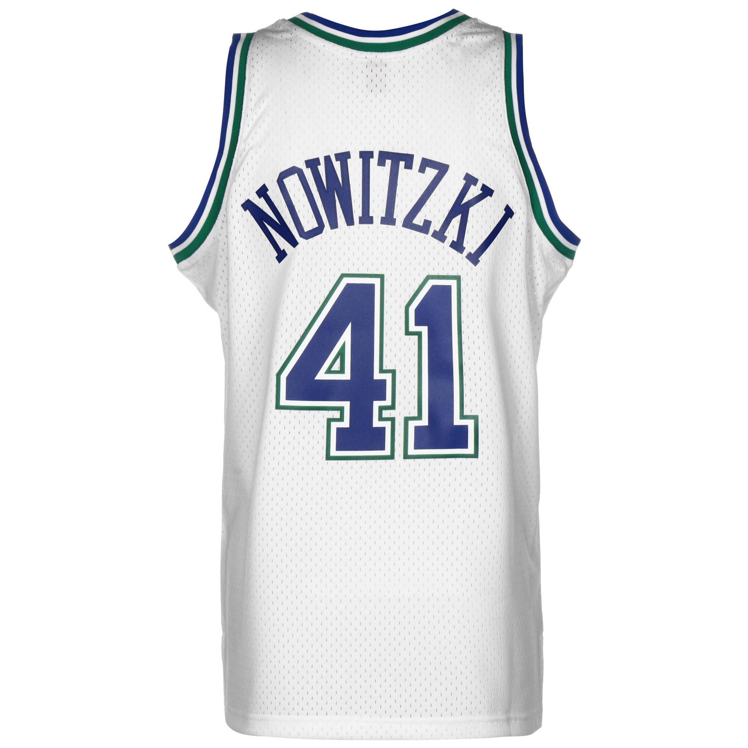 T-Shirt 'NBA Dallas Mavericks Swingman 2.0' Mitchell & Ness en blanc