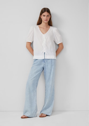 s.Oliver Bluse in Weiß