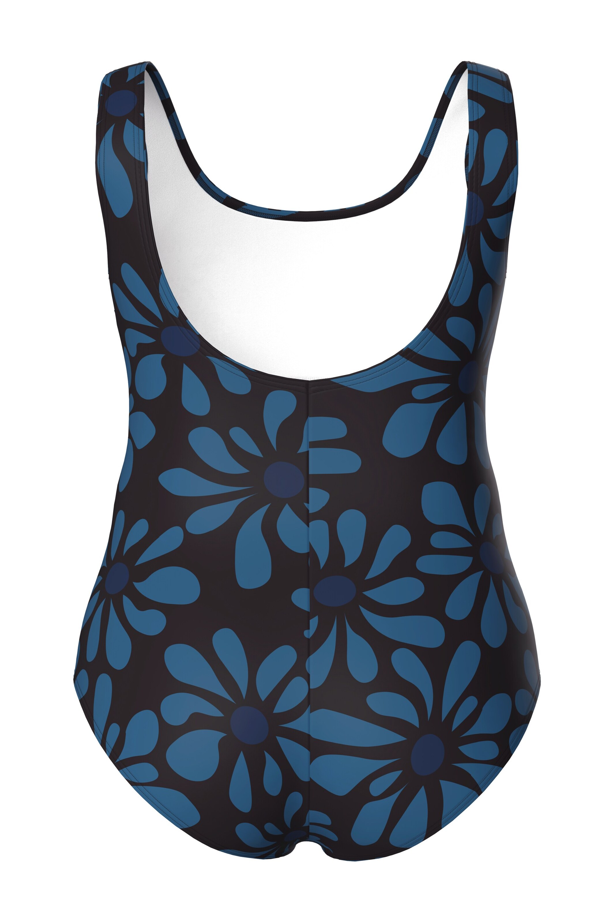 Ulla Popken Bustier Uimapuku 'Alice' värissä musta