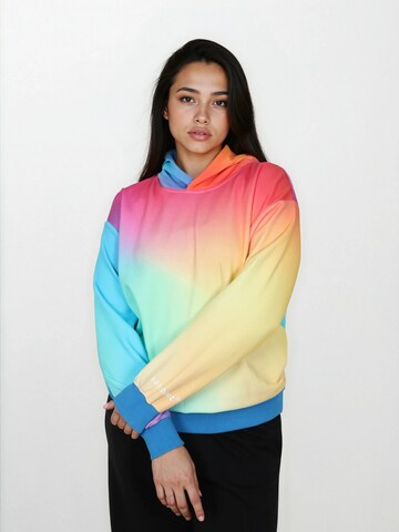 salzhaut Sweatshirt 'Banning' in Gemengde kleuren: voorkant