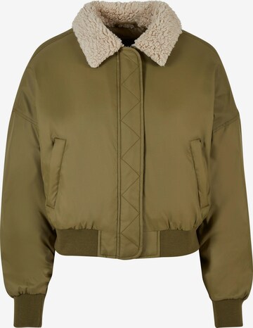 Veste mi-saison Urban Classics en vert : devant