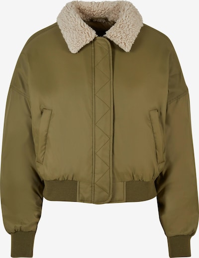 Urban Classics Jacke in beige / oliv, Produktansicht