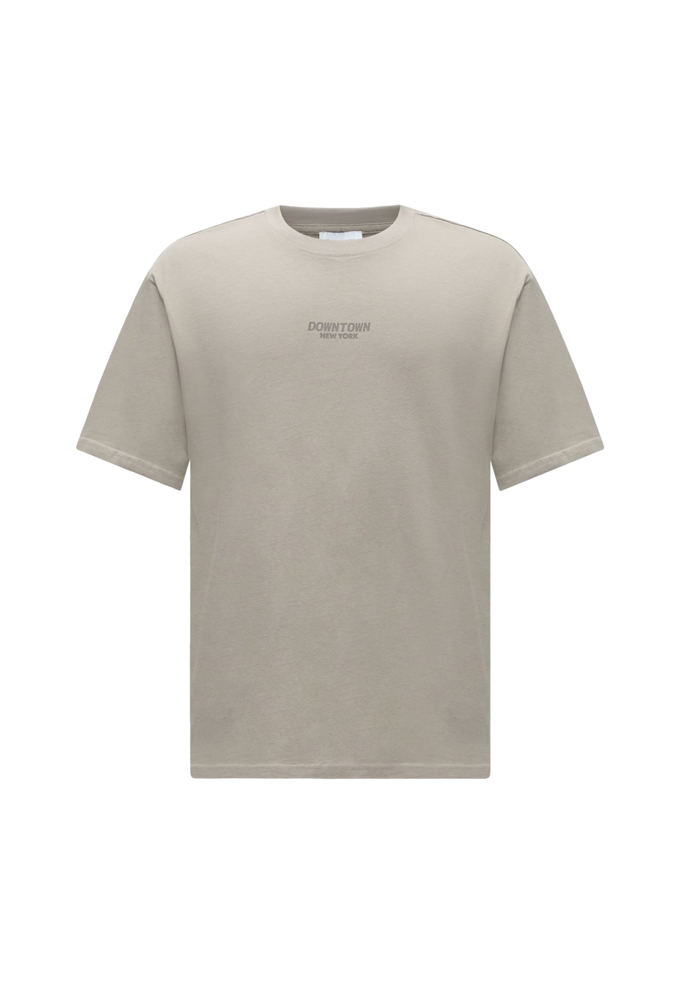 T-Shirt 'STUDIOS' BALMOHK en beige : devant
