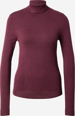 Pull-over 'VMHappiness' VERO MODA en violet : devant
