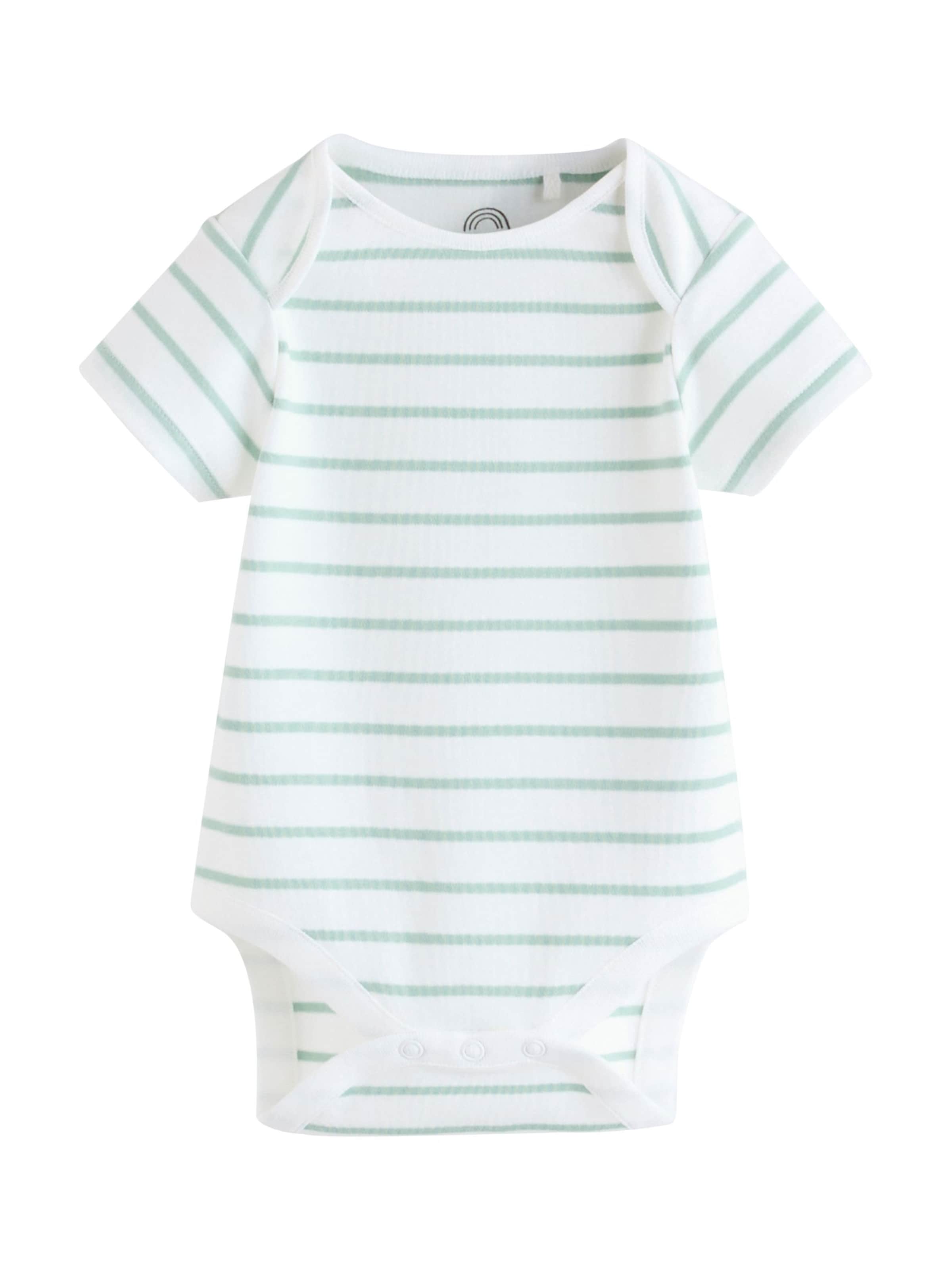 Next Бебешки гащеризони/боди в зелено