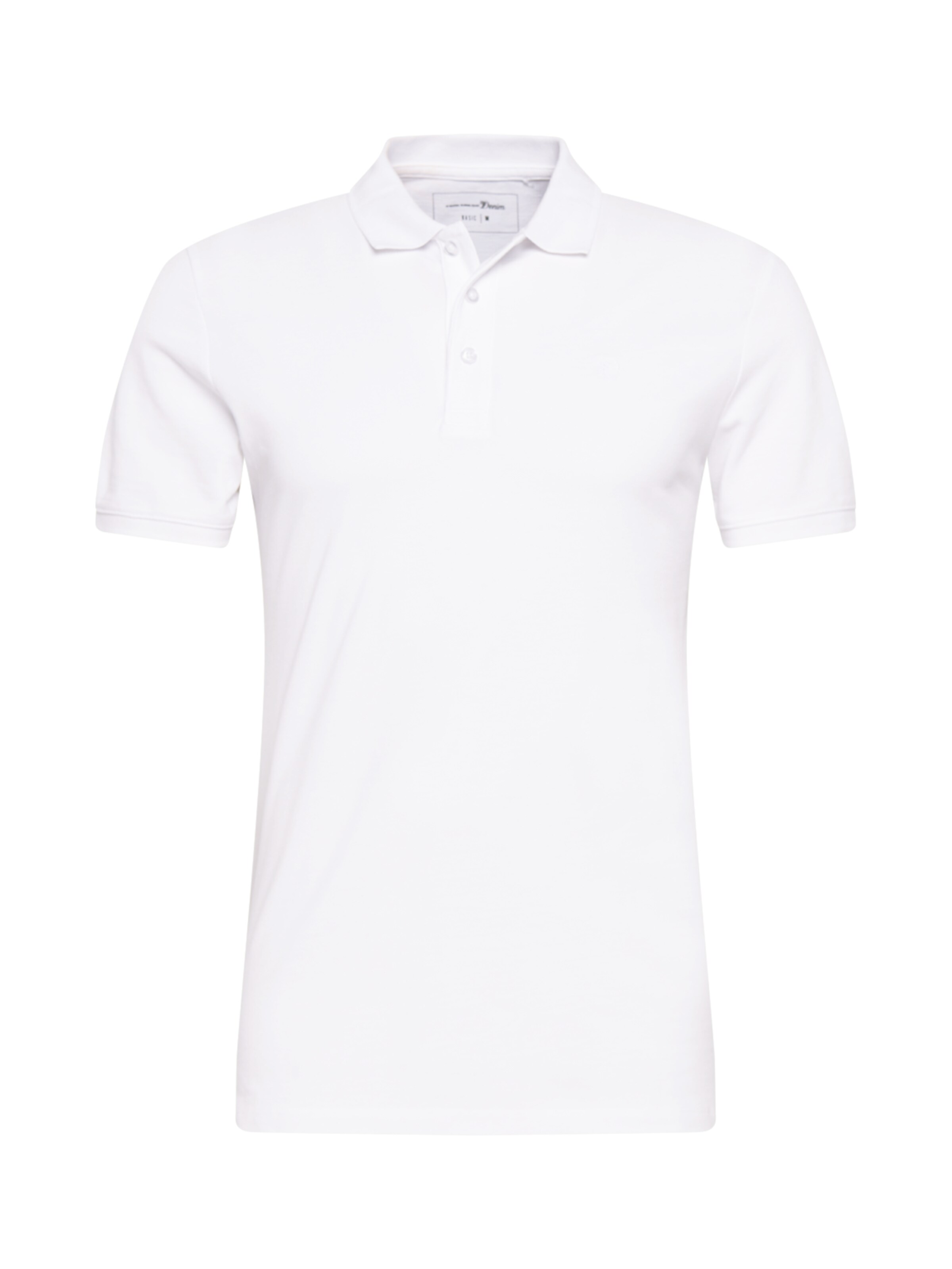 TOM TAILOR DENIM - Camisa em branco: frente