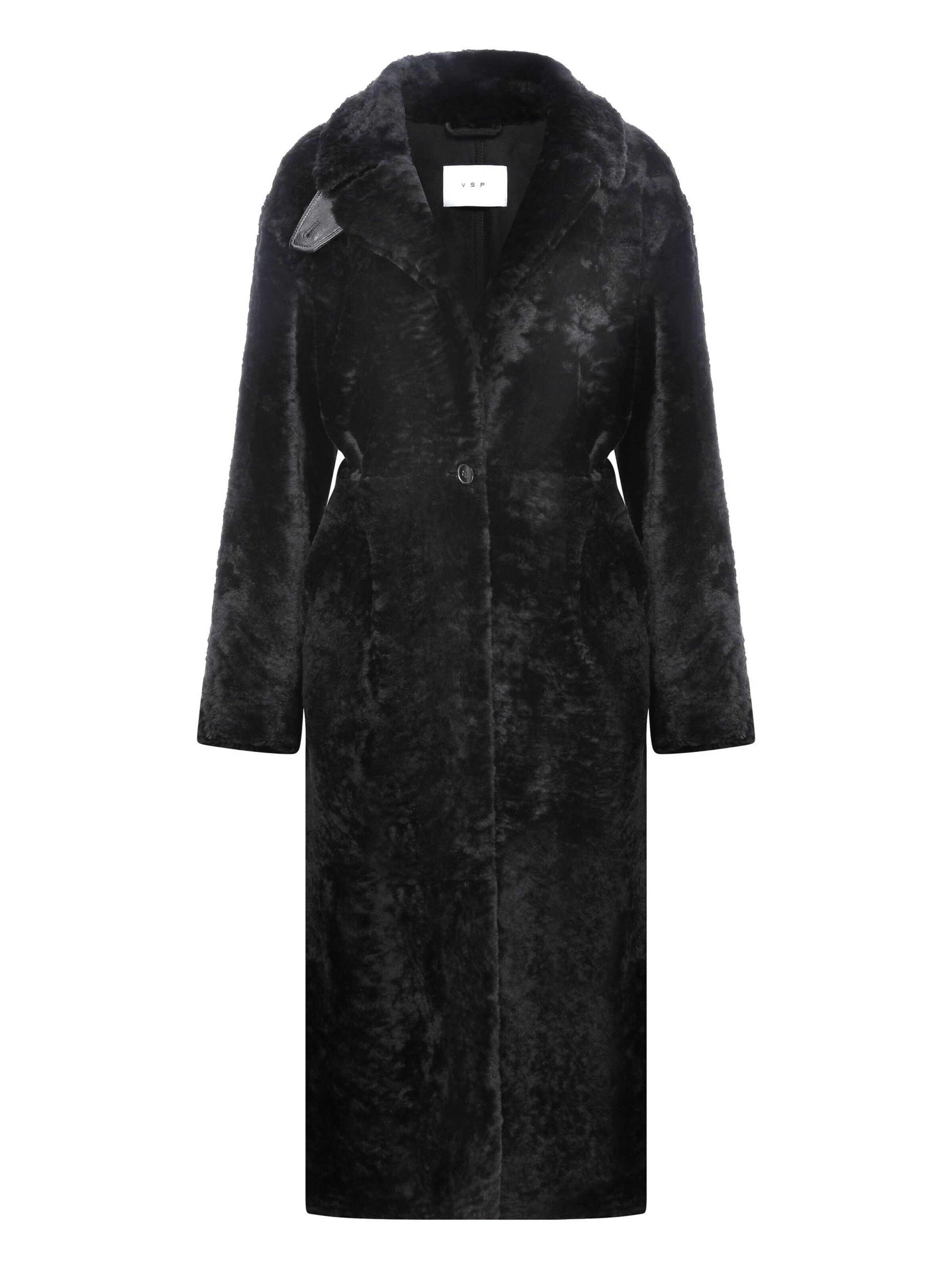 V S P - Abrigo de invierno 'Gabrielle' en negro: frente