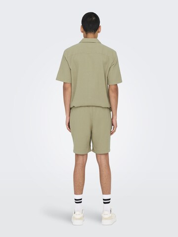 Regular Pantalon 'ONSBertil' Only & Sons en vert