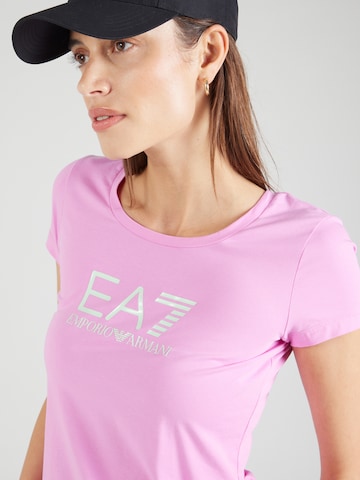 EA7 Emporio Armani Koszulka w kolorze różowy