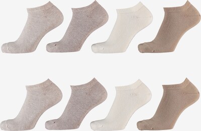 Apollo Socken in beige / weiß, Produktansicht