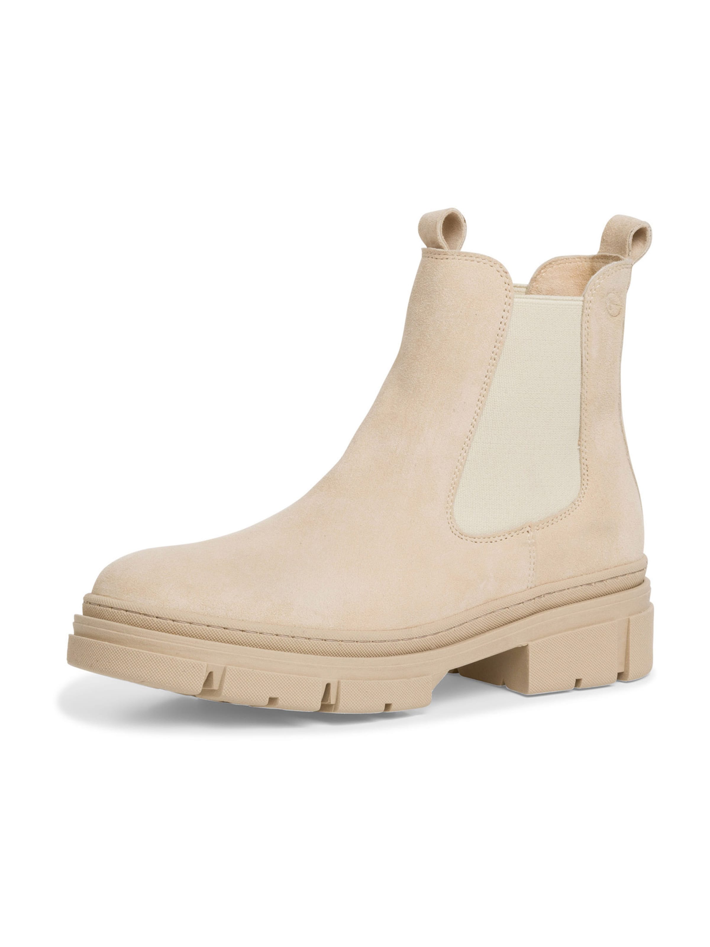 Tamaris Chelsea Boots en 36 en beige, Vue avec produit