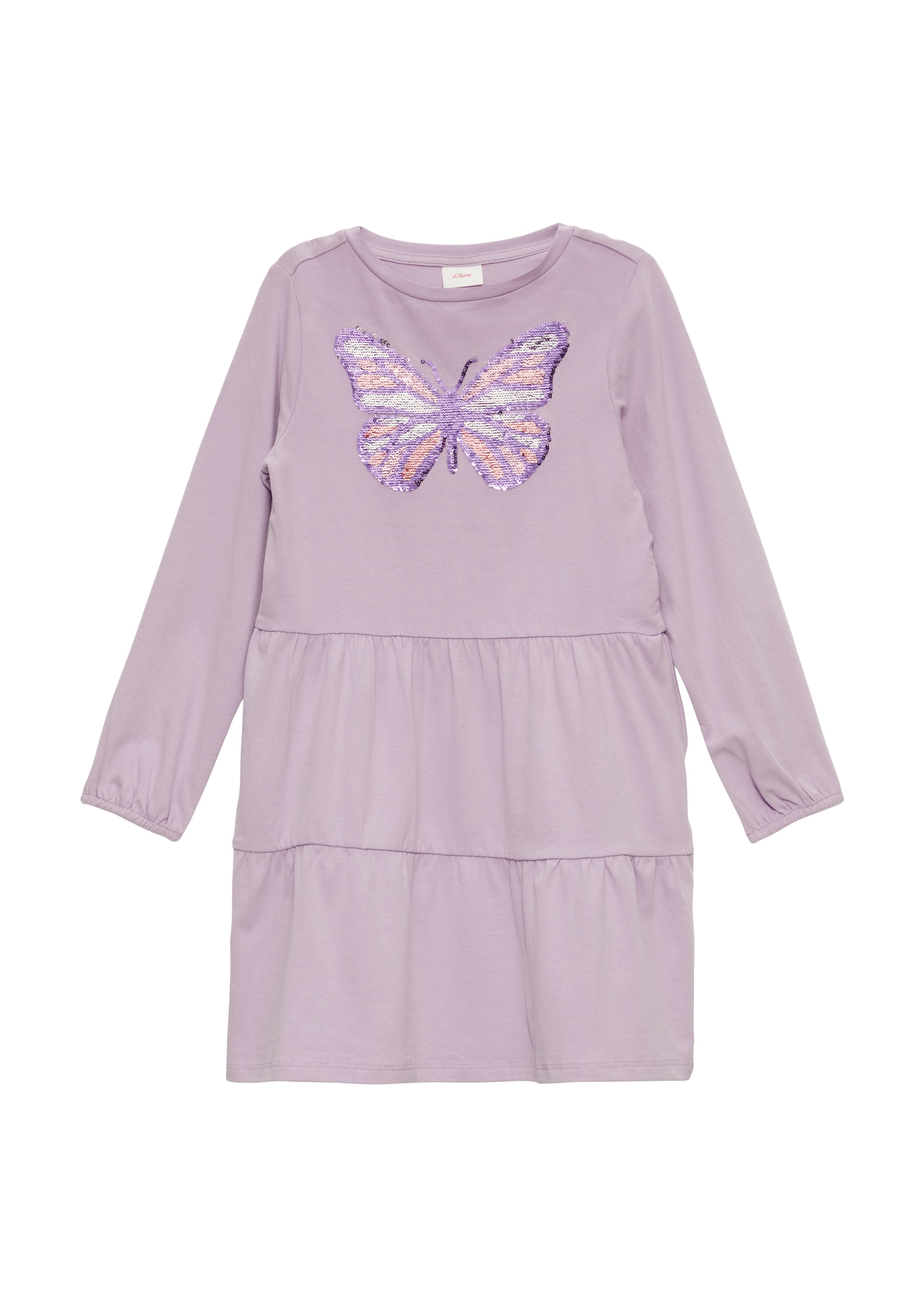 s.Oliver Kleid in Lila: Vorderseite