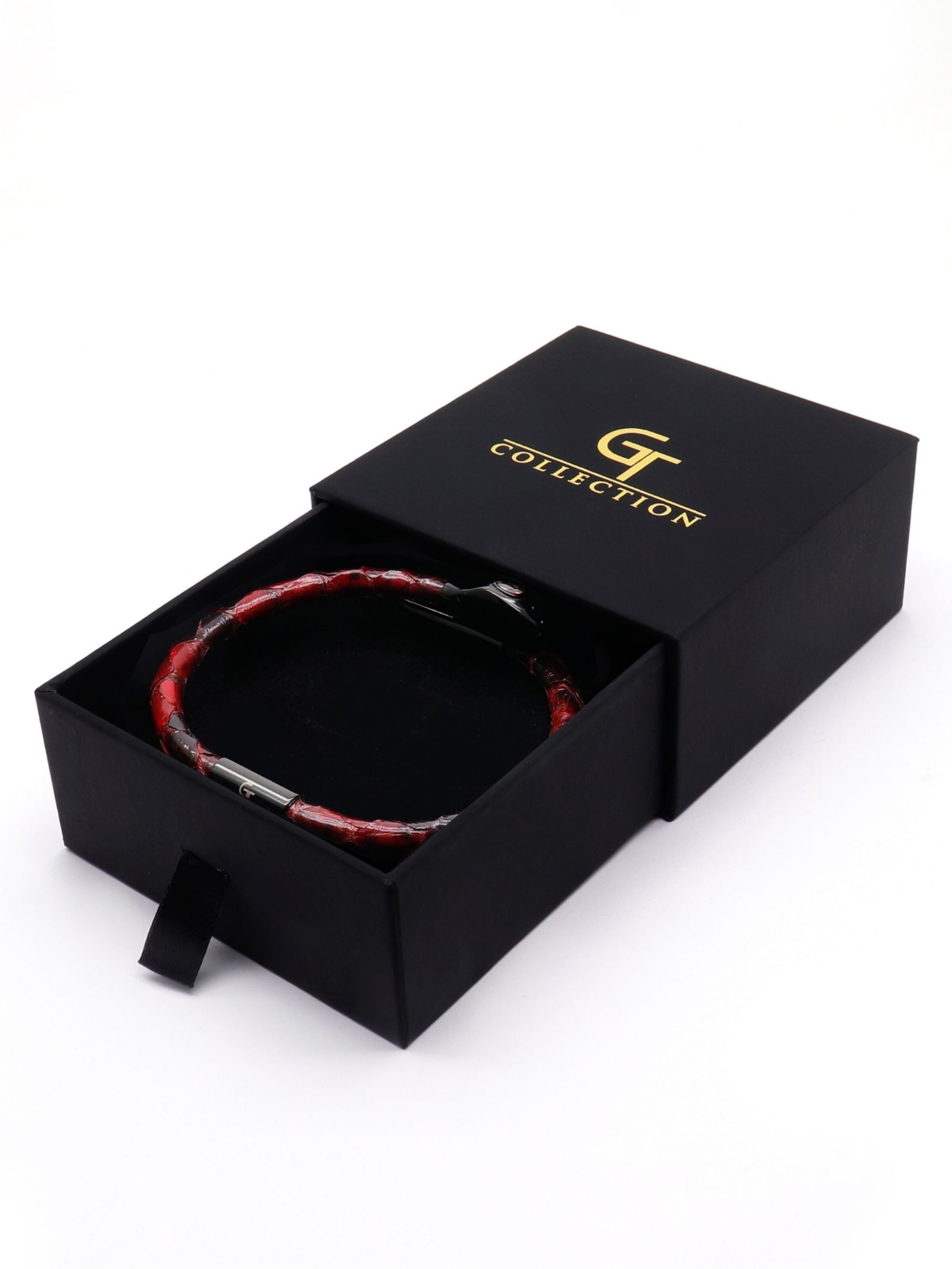 GT Collection Bracelet 'Snake Head' in Red