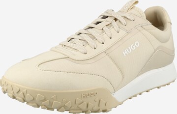 HUGO Red Sneaker 'Casey' in Beige: predná strana