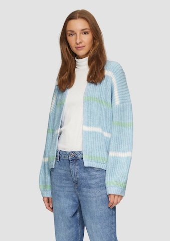 Cardigan s.Oliver en bleu : devant