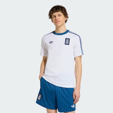 ADIDAS PERFORMANCE Functioneel shirt 'Griechenland' in Wit: voorkant