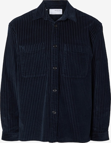 Camicia 'SLHPEDER' di SELECTED in blu: frontale