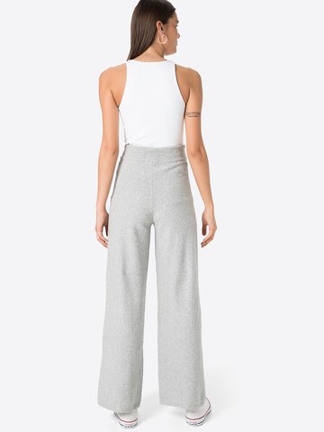 Wide leg Pantaloni de la TOMMY HILFIGER pe gri