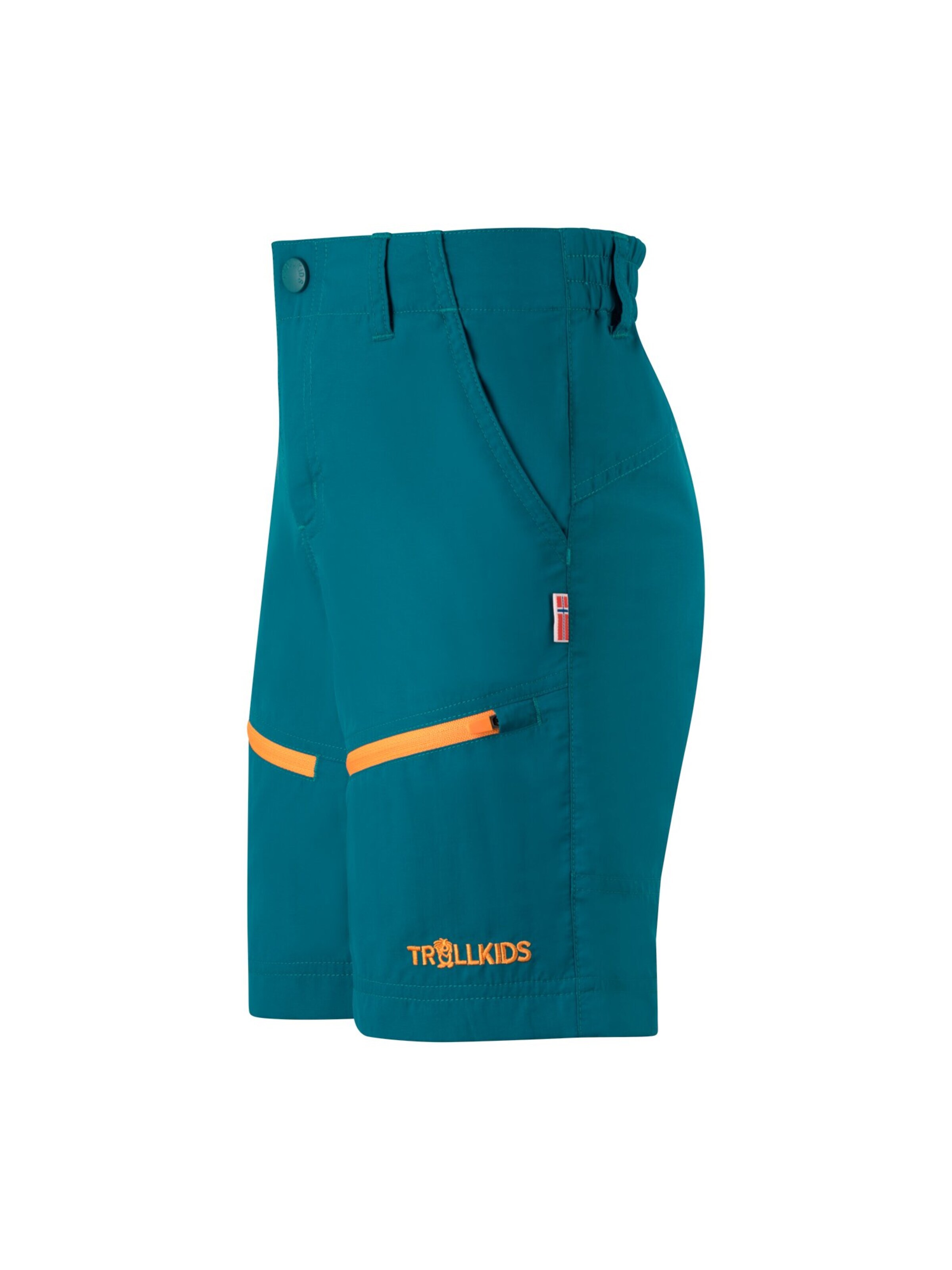 TROLLKIDS Regular Workout Pants in Green