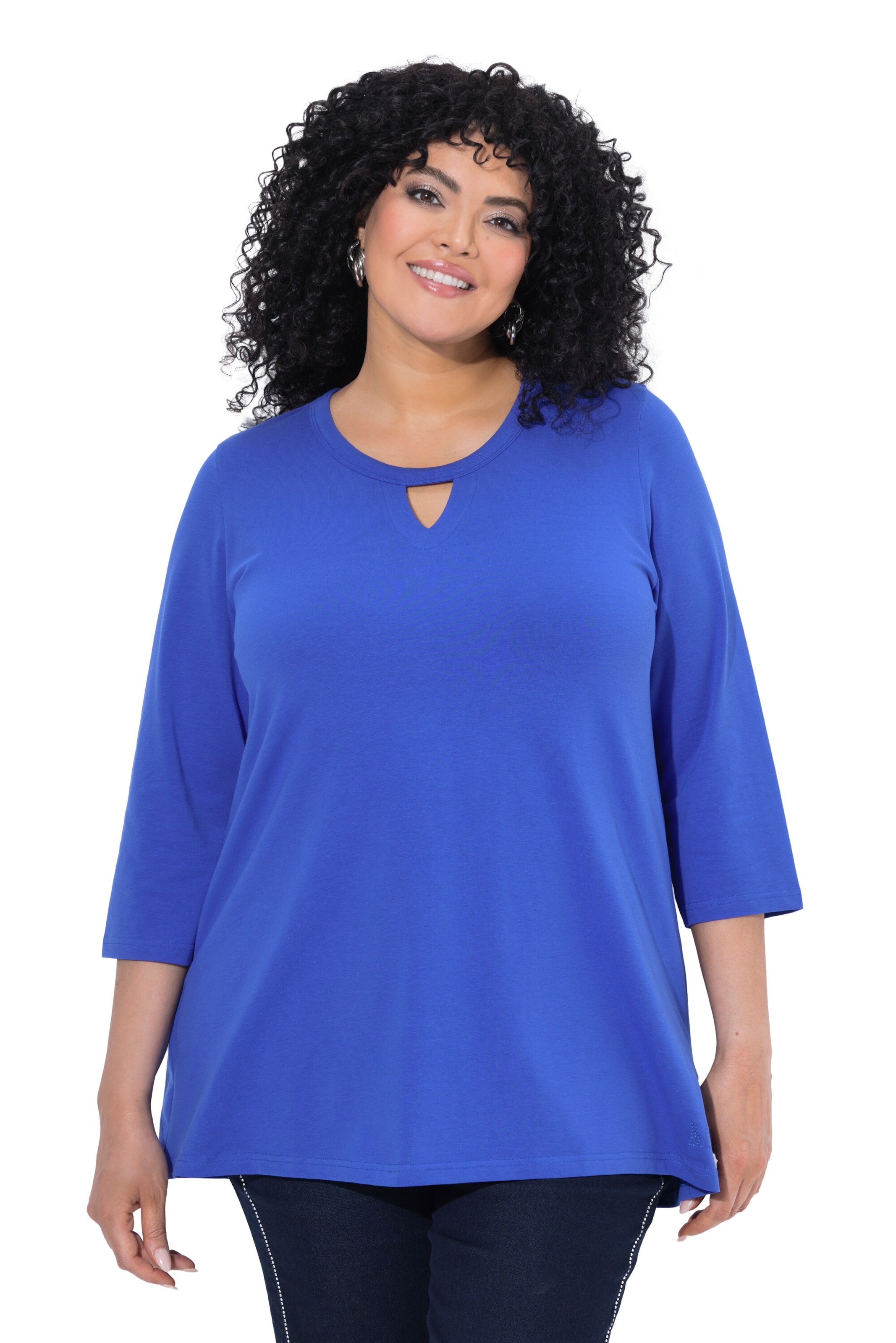 Ulla Popken Shirt in Blau