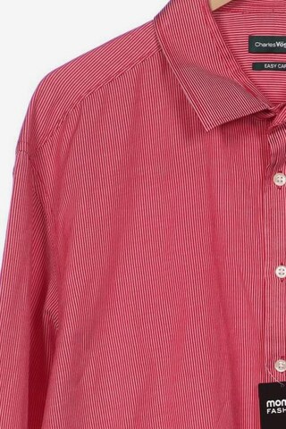 Charles Vögele Button Up Shirt in XXXL in Pink